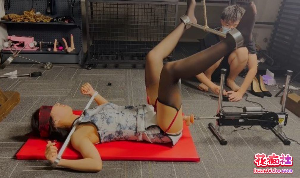 涵涵 丝袜捆绑高潮调教